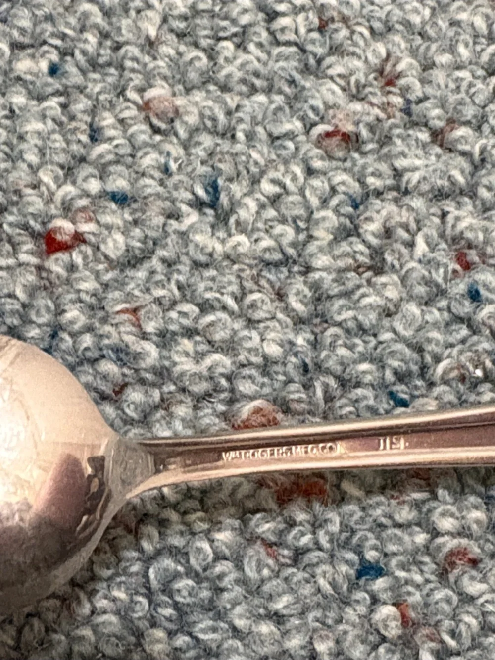 William Rogers International Silver. Presidential spoons: George Washington